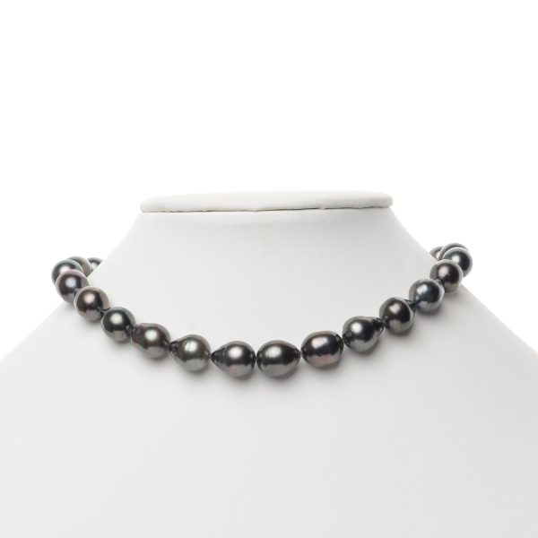 10.9-11.8 mm AA+/AAA Tahitian Drop Pearl Necklace