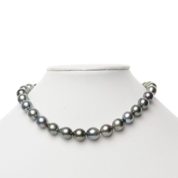 10.9-12.3 mm AA+/AAA Tahitian Drop Pearl Necklace