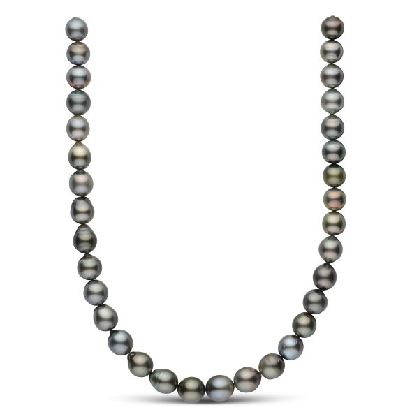 10.9-12.3 mm AA+/AAA Tahitian Drop Pearl Necklace