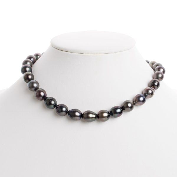 10.8-11.9 mm AA+/AAA Tahitian Drop Pearl Necklace