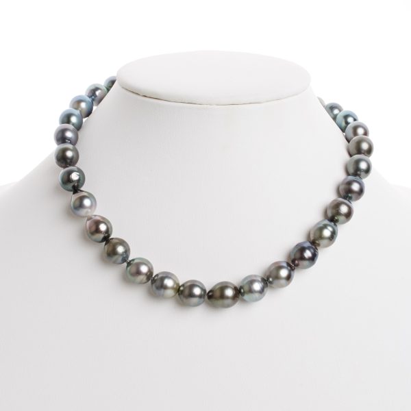 10.9-11.7 mm AA+/AAA Tahitian Drop Pearl Necklace