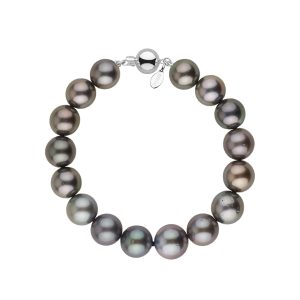 10.1-10.7 mm AA+/AAA Tahitian Round Pearl Bracelet-GeekSEO