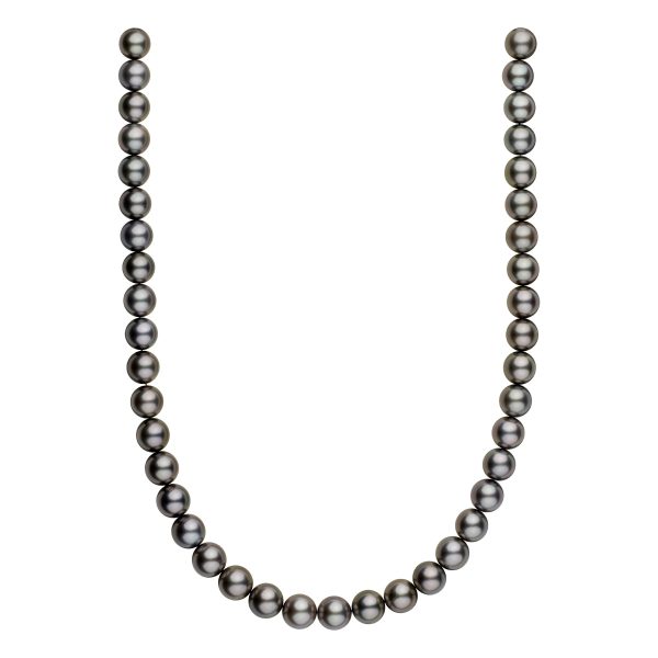 10.0-10.9 mm AAA Tahitian Round Pearl Necklace