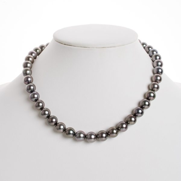 10.0-10.9 mm AAA Tahitian Round Pearl Necklace