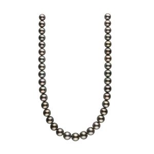 10.0-12.5 mm AAA Tahitian Round Pearl Necklace