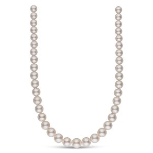 10.0-13.8 mm AA+/AAA White South Sea Round Pearl Necklace